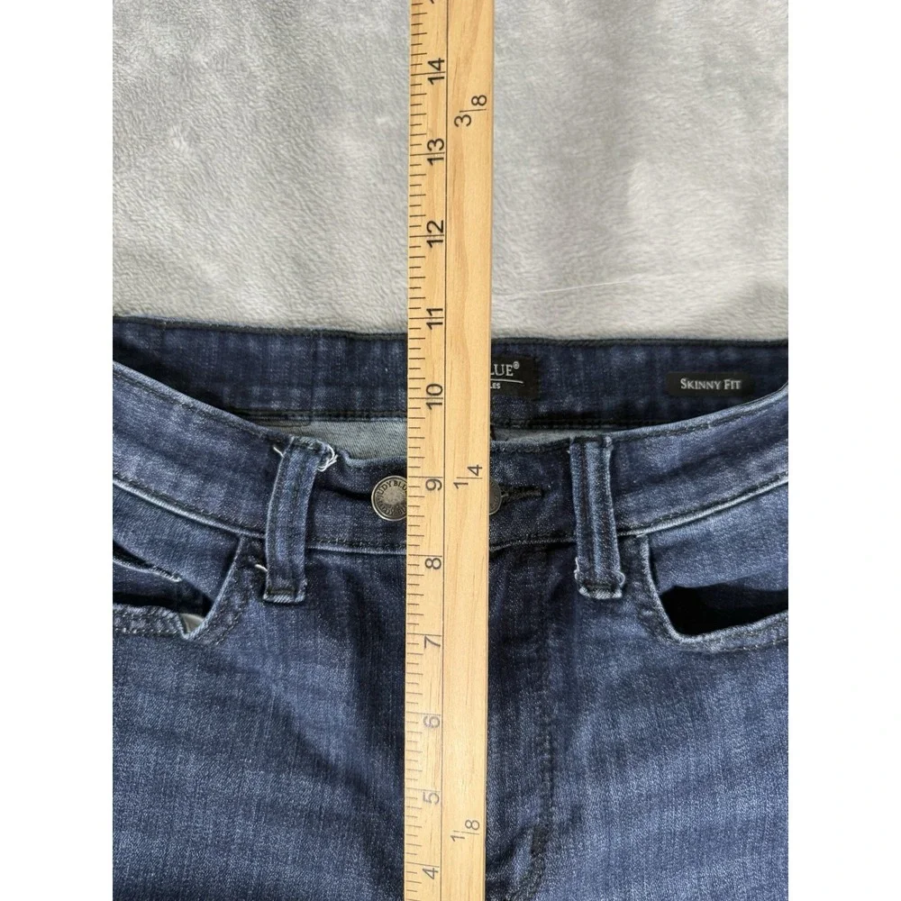 Judy Blue Jeans‎ Womens 3/26 Blue Denim Skinny Fit Dark Wash